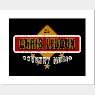 Art Drawing Chris LeDoux - country music artist Posters and Art